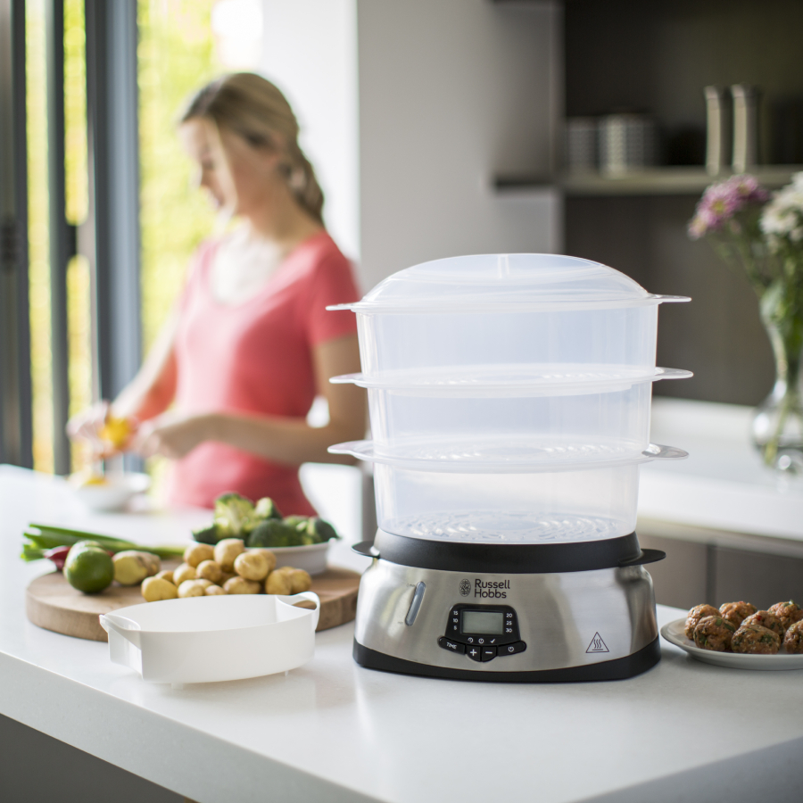 RUSSELL HOBBS 2356056 MaxiCook Digital Food Steamer